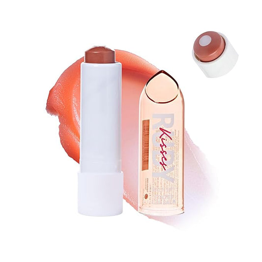 Ruby Kisses Balm Up Tinted Lip Balm, Non-Greasy Hydrating Formula, Nourishing Coconut Core & Vitamin E Infused, Lip Care with Natural Shine, Lightweight Sheer Color (Nude)