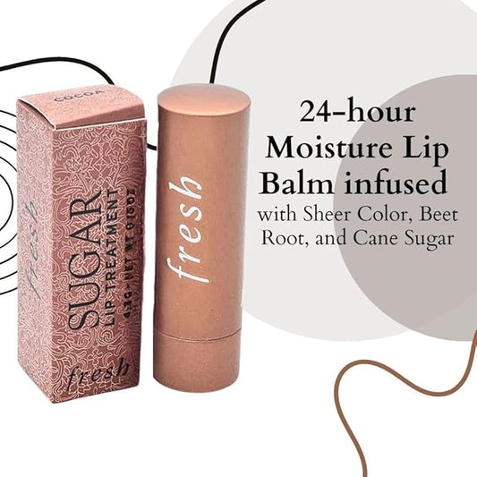 Fresh Sugar Lip Treatment - Cocoa 4.3g, Brown, 0.15 Ounce