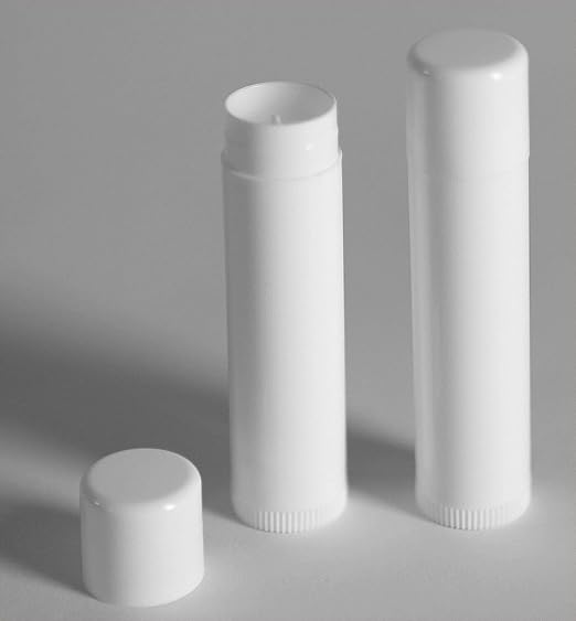 DIY Lip Balm Making Kit with Filling Tray, Spatula, and 24 White Lip Balm Tubes with Caps (0.15 oz each) - Make Your Own Lip Balm Set for Crafters or Professionals by SKS Bottle and Packaging, Inc.