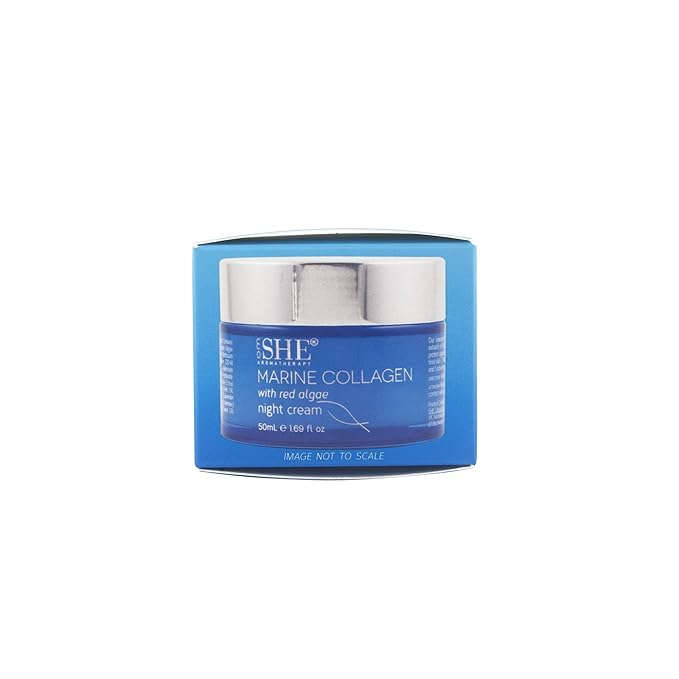 Om She Aromatherapy Marine Collagen with Red Algae Night Cream