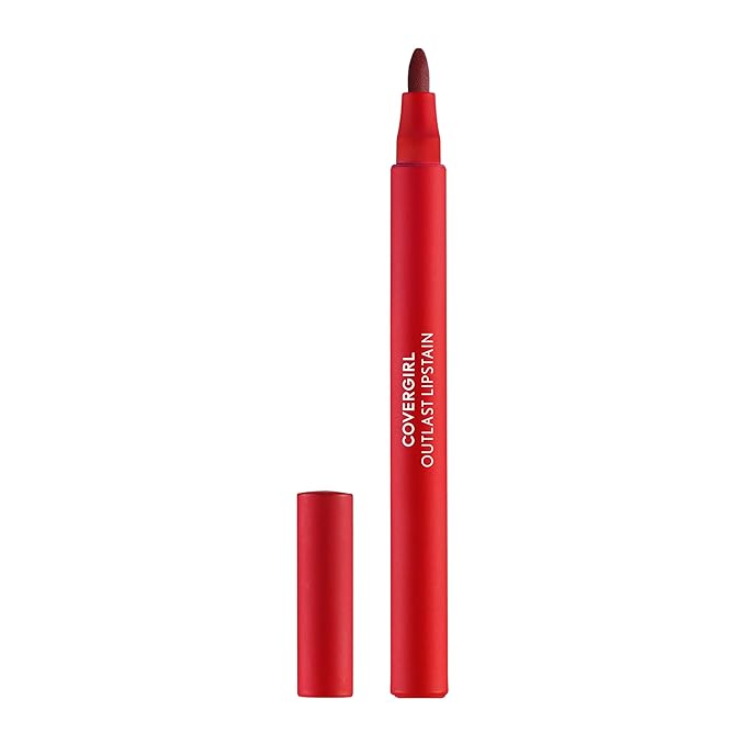 COVERGIRL Outlast Lipstain Bundle - Atomic Love 55 & Canyon 35 Colors