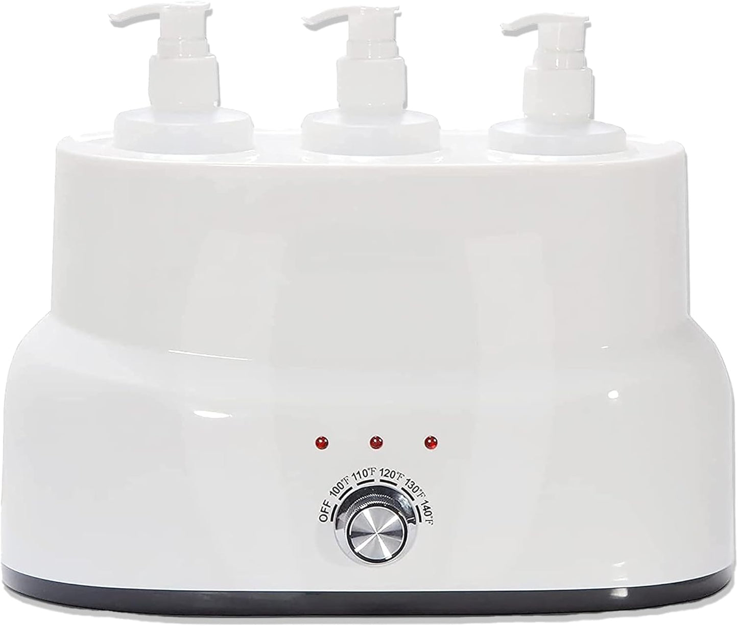 AMETHYST LAKE Oil Warmer Dispenser, Plug-in Electric Warmer Oil Dispenser, 3-Bottles Lotion Warmer, Message Oil Heater for Home & Professional Spa Supplies.