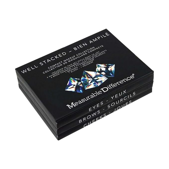 Measurable Difference The Diamond Collection Well Stacked Makeup Set