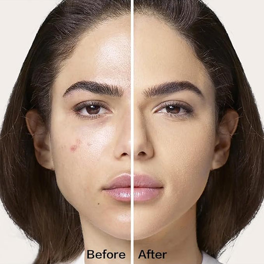 Lasting Moisture Foundation, 24H Longlasting Medium Coverage Dewy Finish Face Makeup, Poreless, Lightweight, Waterproof, Oil Free Liquid Foundation, P02