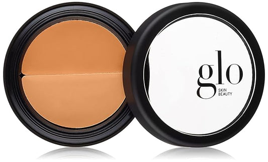 Glo Skin Beauty Under Eye Concealer Makeup with Duo Shades for Custom Blending - Corrects & Conceals Dark Circles & Redness - Buildable Longwearing Coverage (Honey)