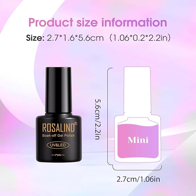 ROSALIND Cateye Gel Polish, 8 Colors Holographic Magnetic Cat Eye Gel Nail Polish Set with Magnet, Red Blue Purple Black Gel Polish Galaxy Collection Nail Art Gift DIY at Home