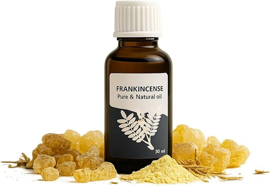 Roots & Above Pure Natural Frankincense Oil 1.01 oz/30ml for Diffusers, Hair, Skin Care, Face, Body, Massages & Soap and Candle Making