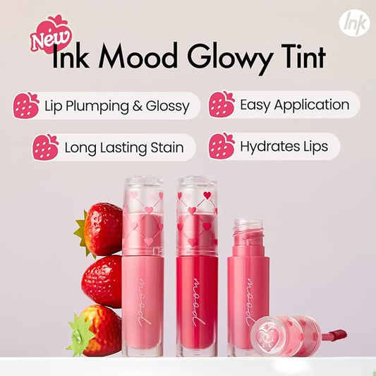 Peripera Ink Mood Glowy Tint (030 HAPPY BERRY)