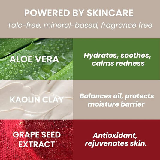 True + Luscious Sheer Halo Complexion Powder – Natural Matte Finish Foundation, Sheer to Medium Coverage – Clean, Vegan and Cruelty Free Powder Foundation – 0.32 oz