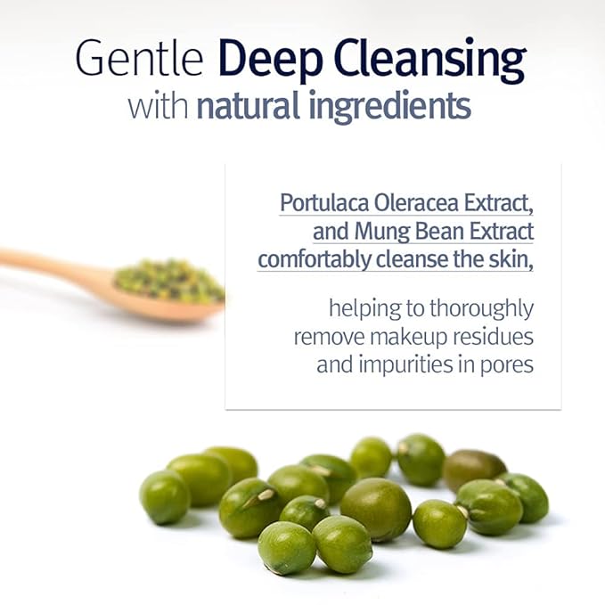 Pyunkang Yul PKY Low pH Cleansing Water Makeup Remover Face Cleanser with Witch Hazel and AHA - Cica, Tea Tree Extract Natural Ingredients Ceramide Micellar Water 9.8 Fl Oz