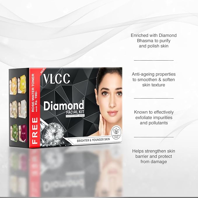 VLCC Professional Saloon Series Diamond Polishing Facial Kit