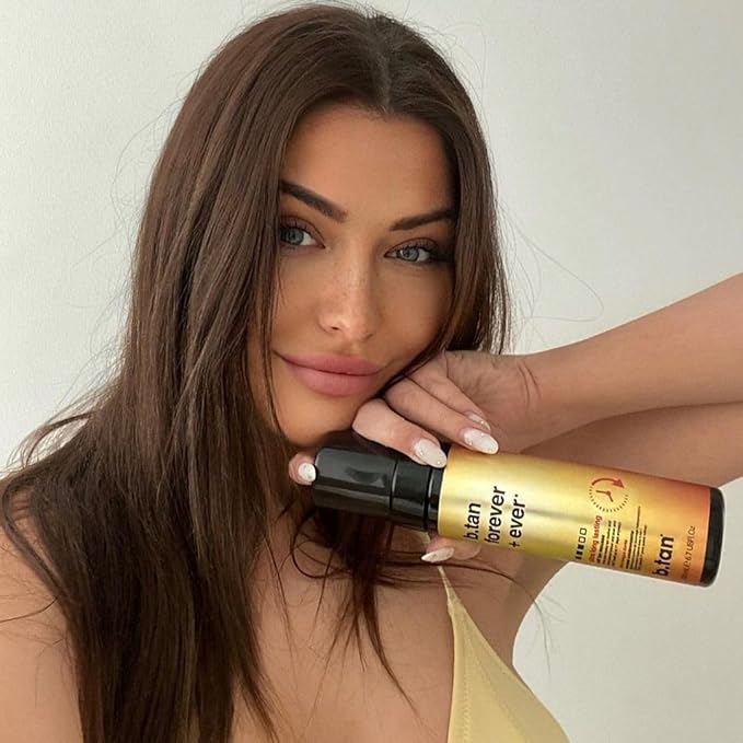 b.tan Ultra Long Lasting Self Tanner Kit | Forever Bundle - Best Dark Sunless Tan Mousse, Lasts Up to 11 Days, Tanning Mitt Applicator, 1 Hour Express Foam, Fast, No Fake Tan Smell, 6.7 Fl Oz