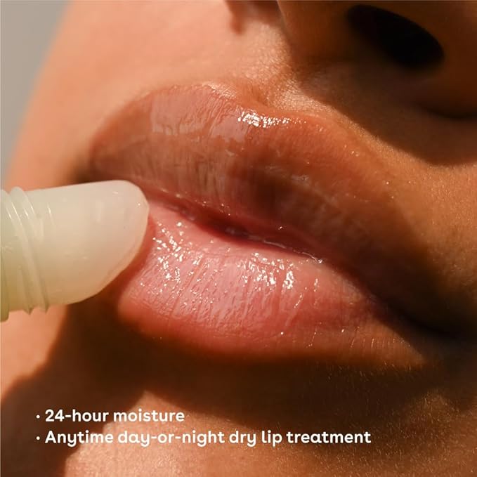 eos Holiday Lip Butter Gift- Candy Cane Swirl Super Balm, 24H Moisture, Stocking Stuffers, 0.35 fl oz