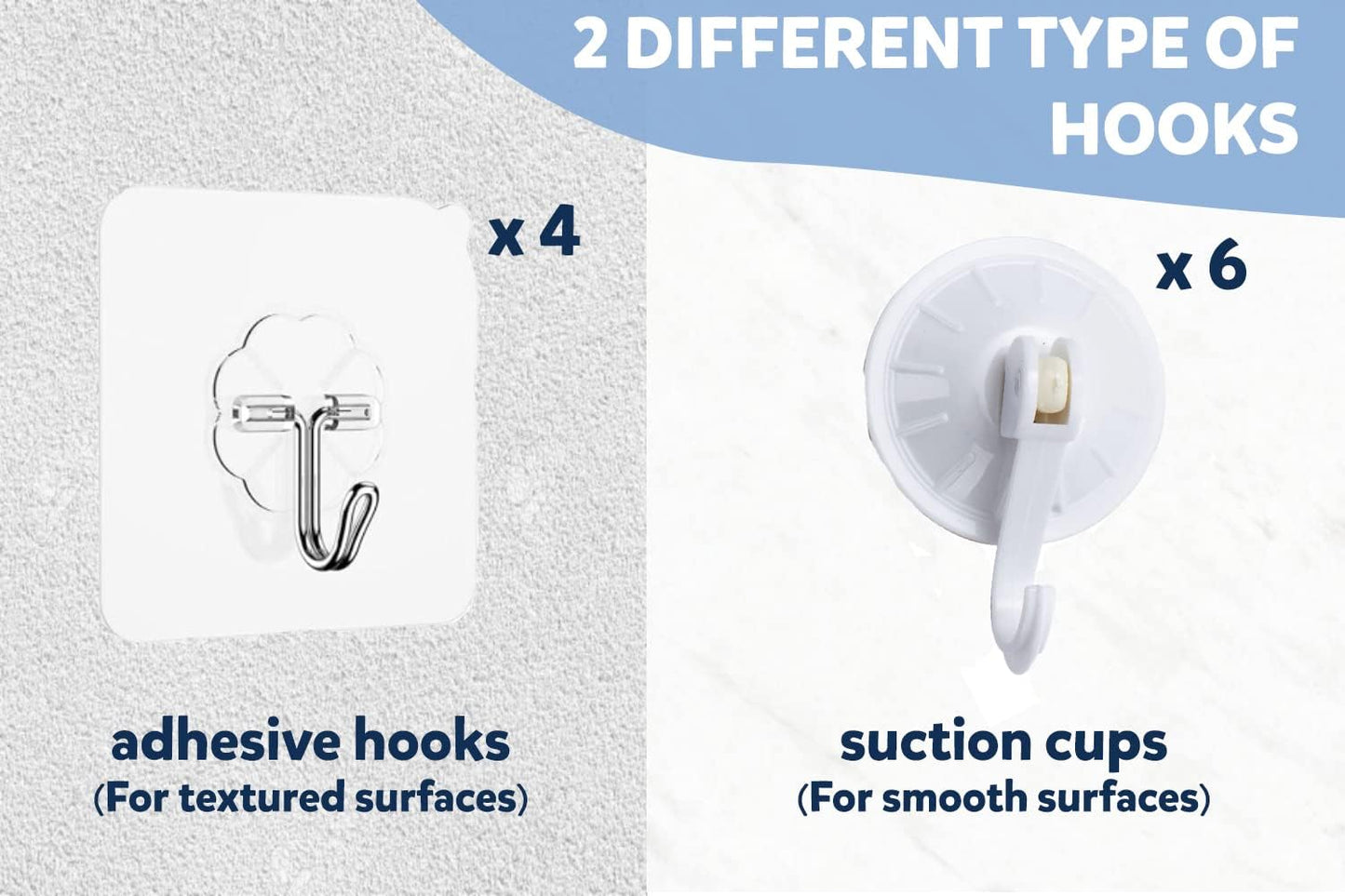 2 x Mesh Bath Toy Organizer + 8 Ultra Strong Hooks – The Perfect Bathtub Toy Holder & Bathroom or Shower Caddy – These Multi-use Net Bags Make Baby Bath Toy Storage Easy – For Kids & Toddlers