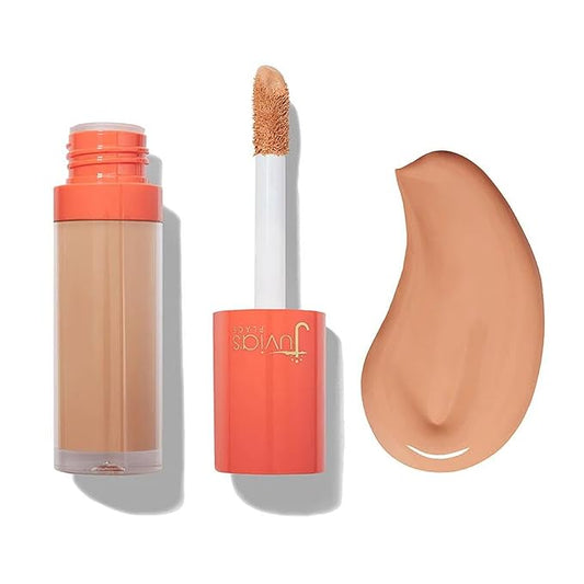 Juvia's Place I Am Magic Liquid Concealer - J17 Medium-tan w/Warm Undertone/0.34 fl oz, Full Coverage Concealer, Makeup Concealer, Hydrating Concealer, Waterproof Concealer, Long Wear Concealer