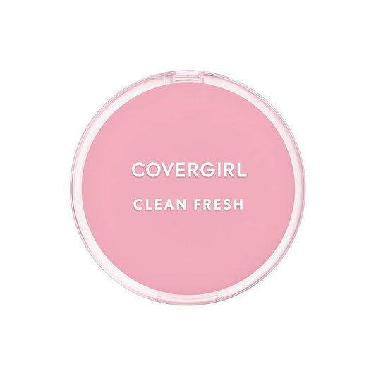 COVERGIRL Clean Fresh Pressed Powder, Porcelain, 0.35 oz