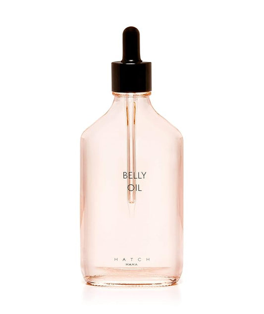 HATCH Belly Oil, Pregnancy & Postpartum Skincare for Stretch Marks, Quick-Drying for Full Body & Soothes Irritation, Plus Vegan, Clean & Plant-Based, 6.7 Fl Oz