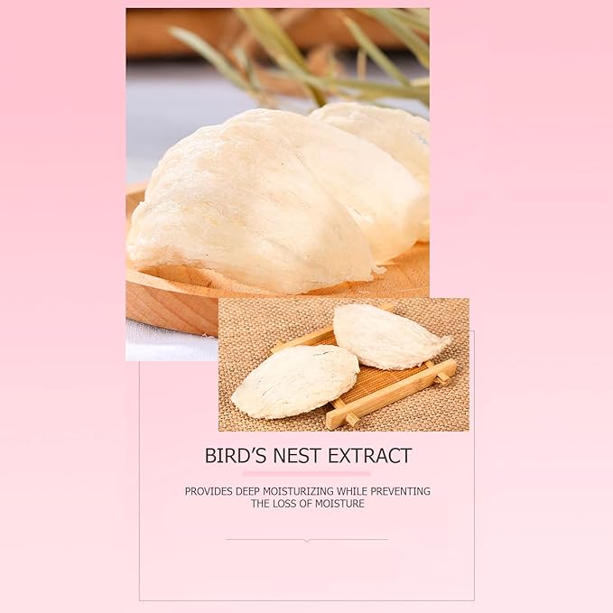 VENZEN Bird's Nest Element Beautecret Seaucysket Niacinome Set Moisturizing Body Face Hand Skincare Delicate Hydration Toner Emulsion 2Pcs Gift Box