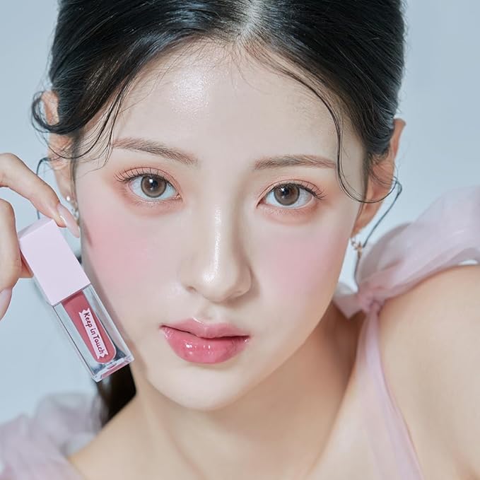 Jelly Plumper Tint | Non-Sticky, Long-Lasting Lip Gloss | Vegan and Cruelty-Free Korean Lip Tint (Berry Crush)
