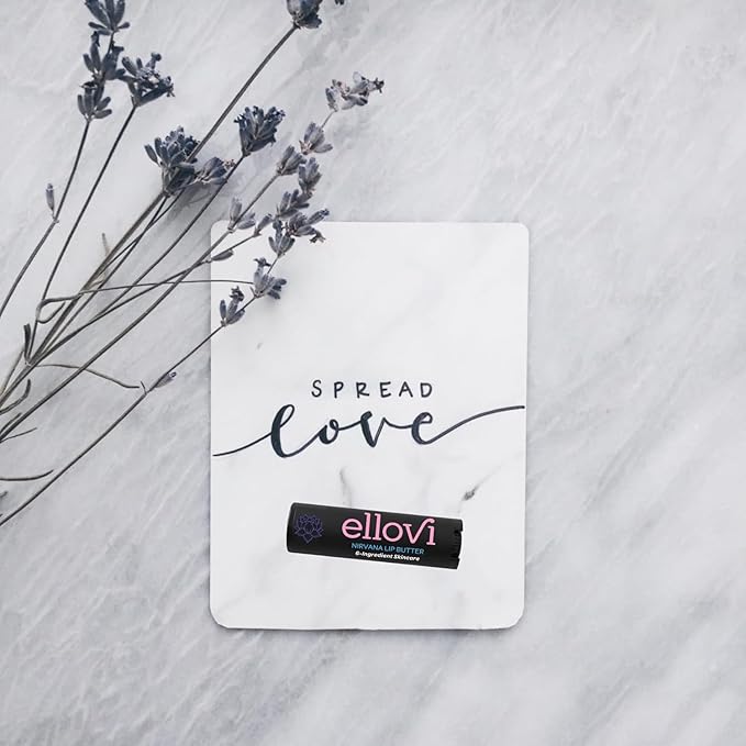 Natural Lip Butter Lip Balm - Nirvana - Pure Enough to Eat - Made With Just 6 Vegan Ingredients - 100% Natural & Organic Moisturizing Lip Care for All Day Hydration (2-Pack)