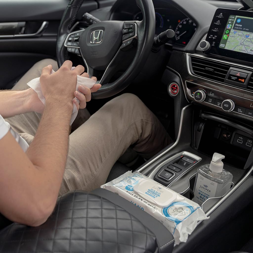 3 Pack Hand Sanitizing Wipes, Alcohol Free 216 Count Disposable Hand Sanitizer Wipes, Fresh Scent, Lint Free & Durable