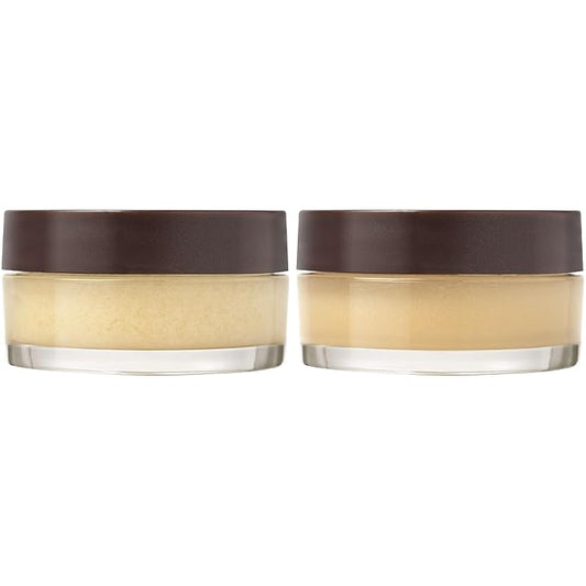 Burt’s Bees Conditioning Lip Scrub and Overnight Intensive Lip Treatment, With Ceramides, College Back to School Dorm Essentials, Exfoliates and Hydrates Lips 8 Hours, Natural Origin, 2 Jars, 0.25 oz