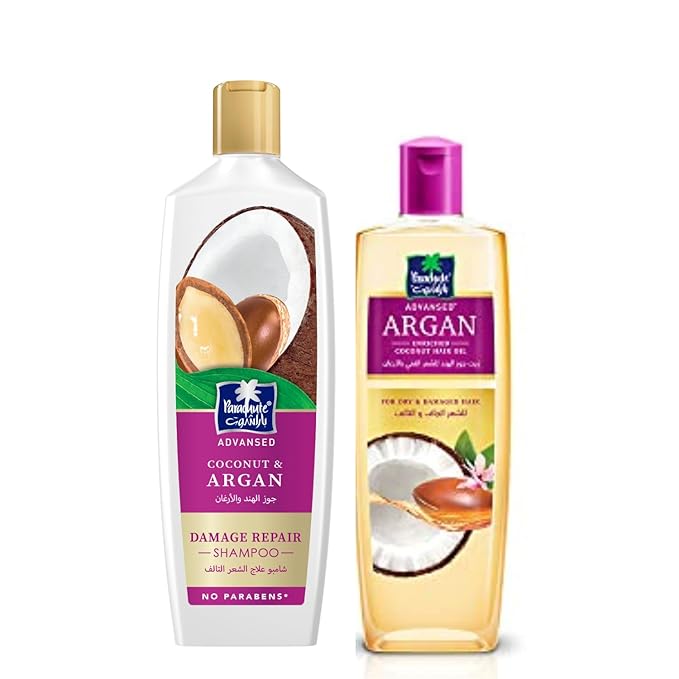 Parachute Advansed Argan Hair oil & Argan Shampoo