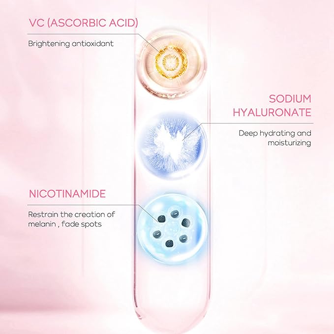 Skin Care Set - Sakura Skin Care Sets & Kits - Women Gift Sets with Cleanser,Serum,Eye Cream,essence Cream - Beauty Products For Women - Skin Care Routine Travel Kit (SetB)