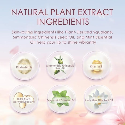 CATKIN Lip Balm Set Color Tinted Changing Lipstick Ultra Hydrating Lip Moistrurizer Chapstick with Vitamin E Nourishing For Cracked & Dry Lips 0.12 oz 3pcs Gift Box(01+06+10)