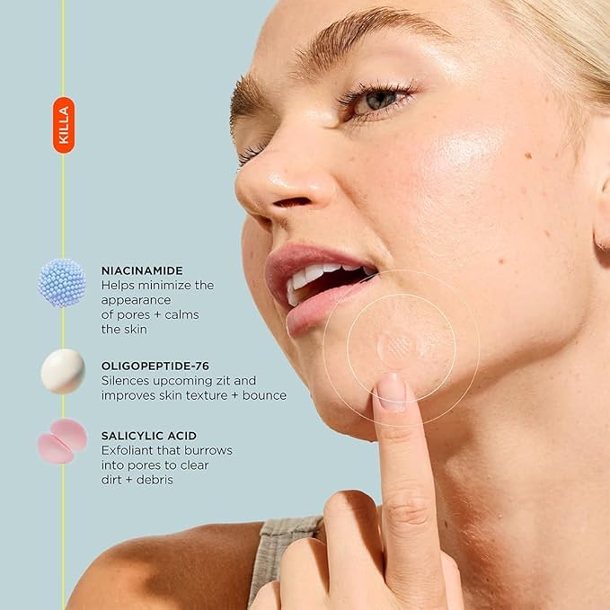 ZitSticka Killa Pimple Patches for Face - World's Most Potent Pimple Patch with Fast-Acting Microdarts - Starts Working within 6 Hours for Deep, Early-Stage Zits - Regular 12 Count with Cleana Swab