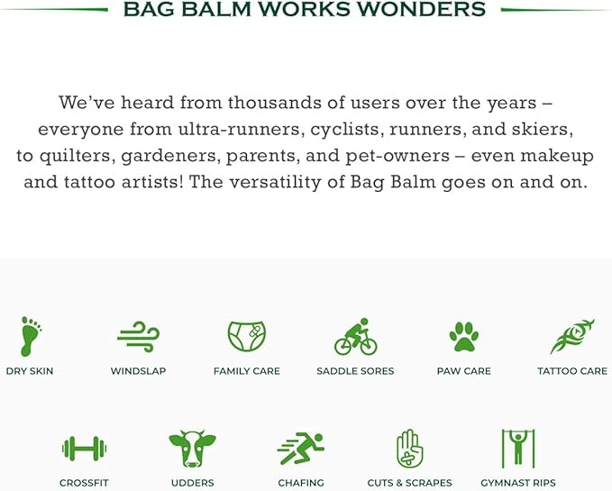Bag Balm - 0.33 Ounce On-the-Go Tube (4-Pack)