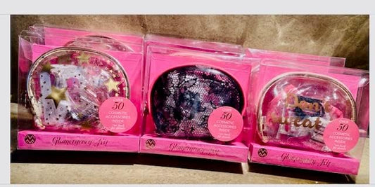 Glam Cosmetic Accessory Kit - 50 items (Star)