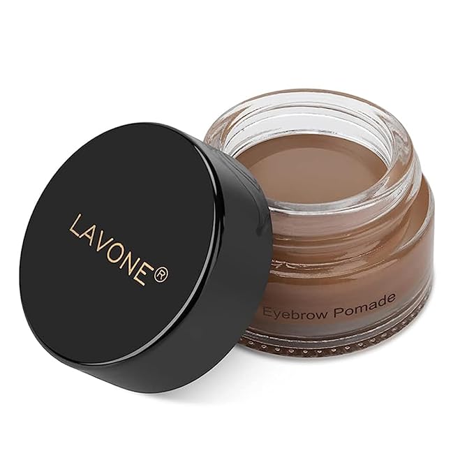 Eyebrow Pomade - Waterproof Brow Pomade for Long-lasting Results,Smudge Proof and Sweat Resistant Formula,Natural Eyebrow Makeup for All Skin Types and Tones - Chocolate