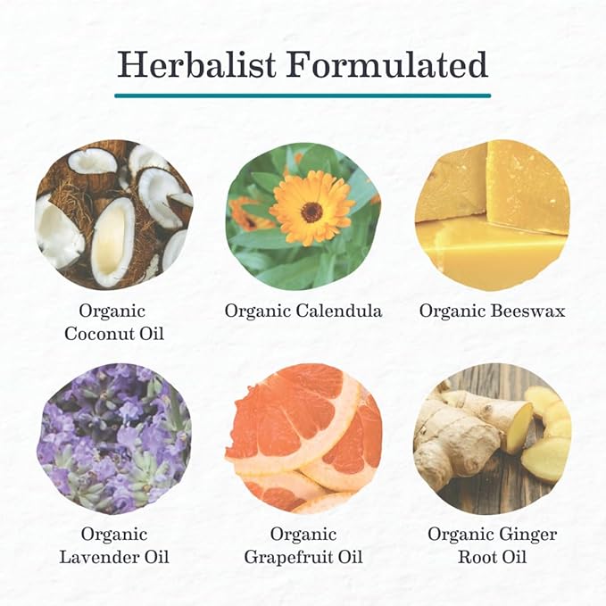 Earth Mama Mini Deodorant Travel Set | Safe for Sensitive Skin, Pregnancy and Breastfeeding, Contains Organic Calendula with No Fragrance Chemicals, No Baking Soda or Aluminum (4-Pack)