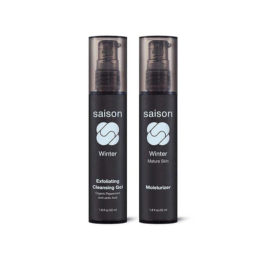 Saison® Winter Face Essentials Gift Set | Organic, Natural, Vegan & Cruelty Free Beauty
