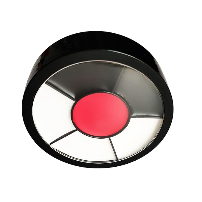 Clown Makeup Kit Face Paint Clown Wheel Black White Red Eye Black Football Softball Baseball Sports,Professional Halloween Joker Zombie Skeleton Vampire Makeup