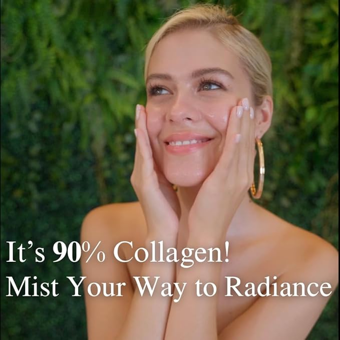 Melting 90% Collagen Essence Mist (2.7 Fl Oz) | Anti Aging, Renew Skin Cells and Protect Skin Barrier with 90% Marine Collagen and TriAqua Mender™