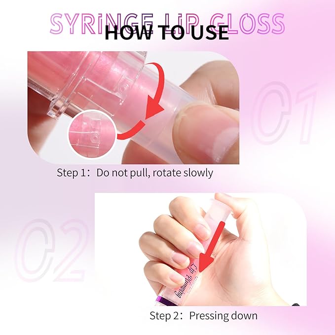 Lip Plumper Booster,Plumping Lip Gloss Spicy Lifter Shimmer Oil Hydrating High-Shine Volumizes Fuller Lip Glass Mirror Glaze Plump and Pout Lip Plumper Nourishing for Women Girls Makeup#3