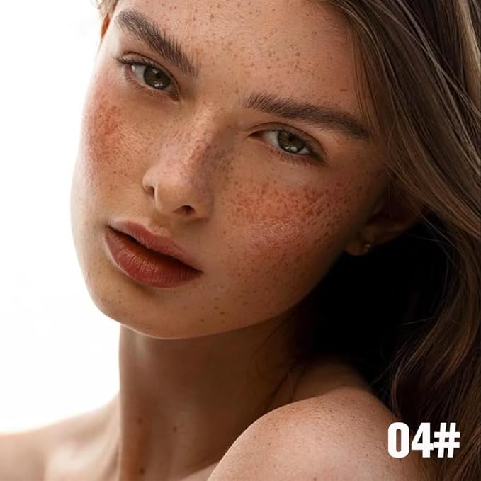 evpct Nude Brown Peel Off Lip Stain Tints, Liquid Lipstick Lip Stain Long Lasting Waterproof for Women, Non-stick Cup Lipstick Peel Off Highly Pigmented Not Faded Smudge-proof Easy to Apply, 04