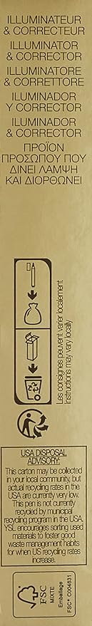 Yves Saint Laurent Radiant Touch, No. 2.5 Luminous Vanilla, 0.1 Ounce