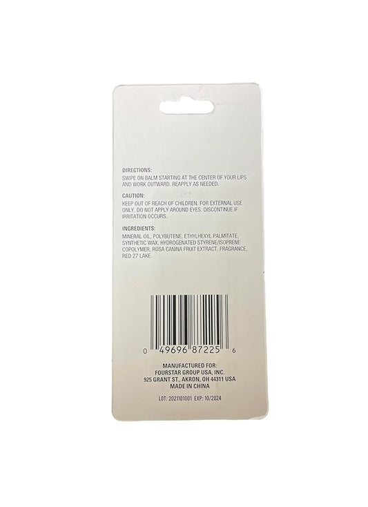 Tinted Rose Oil Lip Balm in Clear