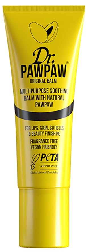 Original Balm, Multi-Purpose Natural No Fragrance Balm for Hydrating Lips, Skin, Hair, Cuticles, Nails & Beauty Finishing (10 ml)