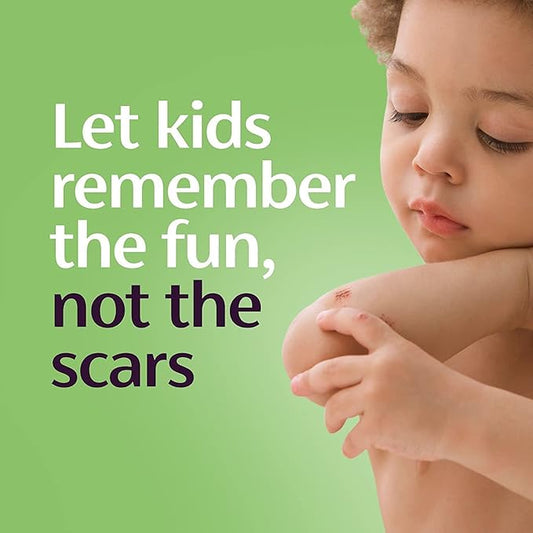 Mederma Scar Gel for Kids; Reduces the Appearance of Old and New Scars from Cuts, Burns, Surgery; Goes on Purple and Rubs in Clear; Grape Scented; Ages 2+, 40g (2 x 20g)