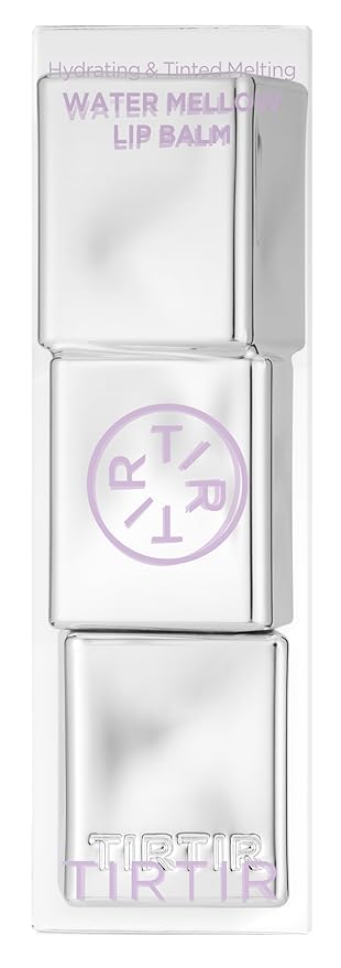 TIRTIR Water Mellow Lip Balm, 02 Mauve Berry, 0.11 Fl Oz – pH Color Changing Organic Korean Lip Care, Lightweight Deep Hydration Lip Moisturizer for Women Men, Paraben Free