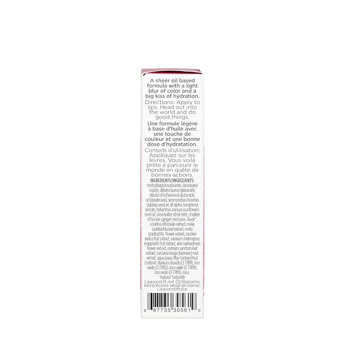 Pacifica Beauty Glow Stick Lip Oil, Sheer Hint of Color, Lip Tint, Moisturize, Nourish, Hydrating, Glossy, Vitamin E, Tinted Lip Balm, Soft Lips, Vegan, Sunrise, 0.14 oz (1 Count)