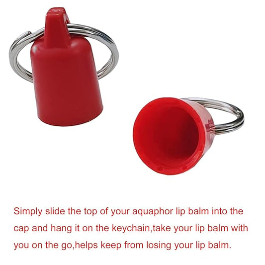 PIAOLGYI Cover for Aquaphor Lip Repair,Compatible with Aquaphor Lip Balm 0.35 FL OZ (ONLY Cover) (Red)