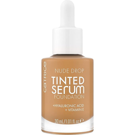 Catrice | Nude Drop Tinted Serum Foundation | Lightweight, Hydrating, Buildable Coverage | Enriched with Hyaluronic Acid & Vitamin E | Vegan & Cruelty Free (065N)