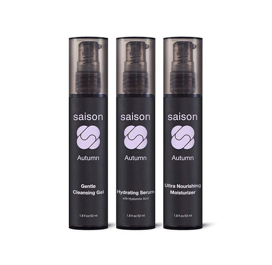 Saison® Autumn Treatment Trio Gift Set | Organic, Natural, Vegan & Cruelty Free Beauty