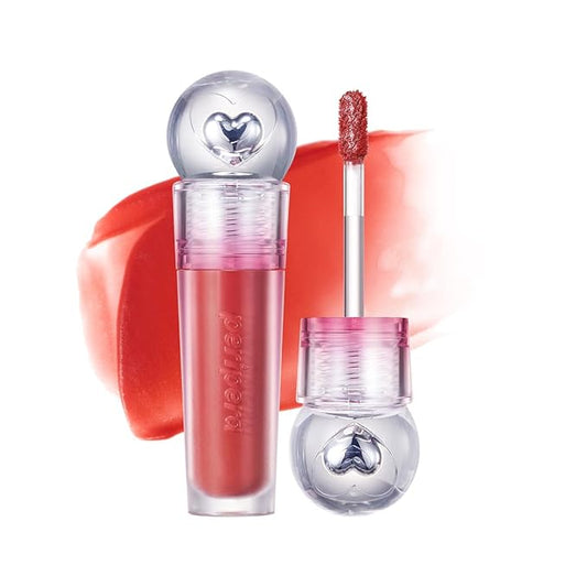 Peripera Ink Jellable Tint, Lip Stain, Korean Lip Tint, High Pigment Color, Longwear, Weightless, Moisutizing, Hydrating (01 BE APRICOT, One Size)