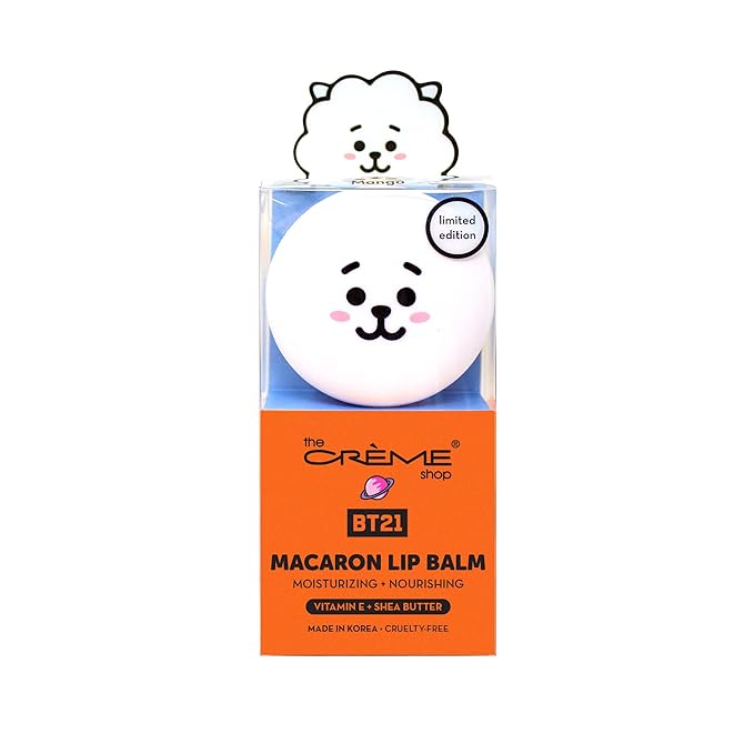 The Crème Shop | BT21 RJ Macaron Lip Balm - Mango